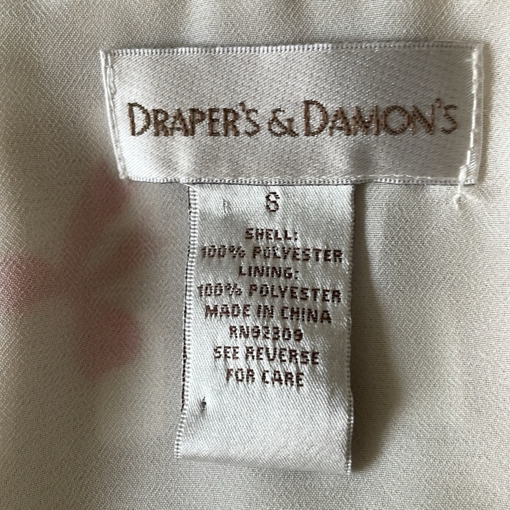 Draper’s & Damon’s Women’s SZ S Holiday Print Sleeveless Pullover Christmas Top - Picture 5 of 12
